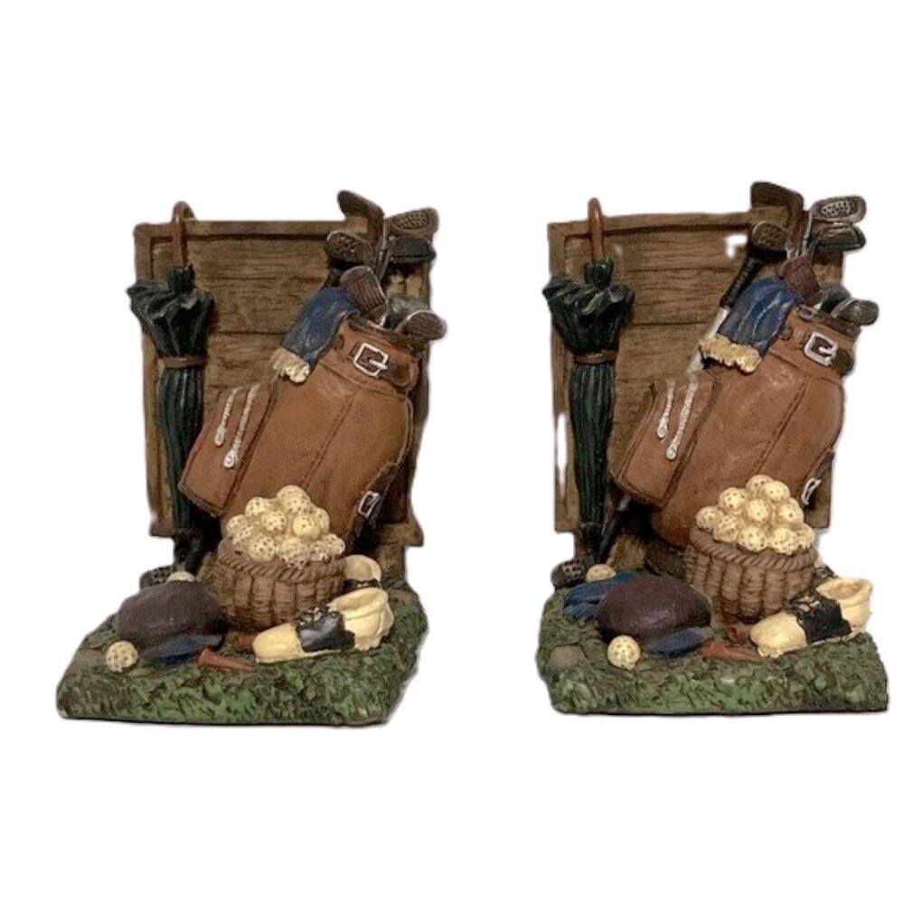 GOLF Theme Book Ends 3D design by AVERY Creations 1998